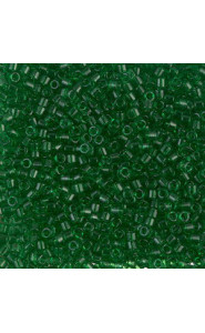 Miyuki delica beads 10/0 - Transparent green DBM-705
